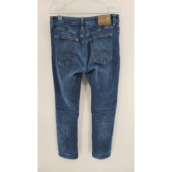 Mens American Eagle Oufitters Blue Jeans Slim Straigh Size 30x32 Next Level Flex - Picture 3 of 13